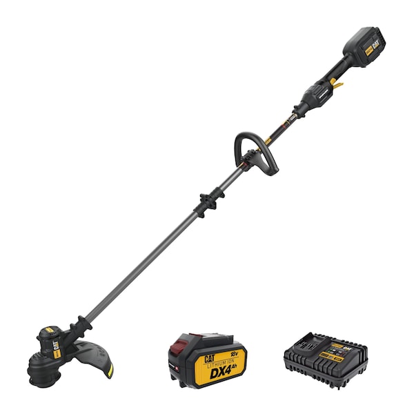 Caterpillar Cat 18V Brushless 13 in. Cordless String Trimmer with Battery DG210 - main